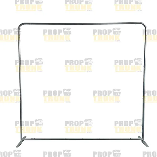 Pillow case banner stand (7’ W x 7’ H)