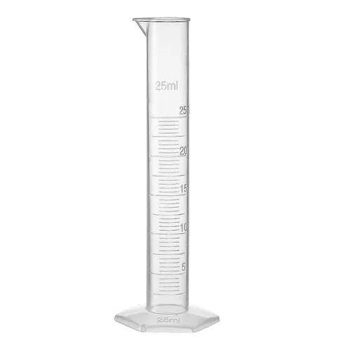 Plastic Measuring Cylinder 25 mL - Set of 2