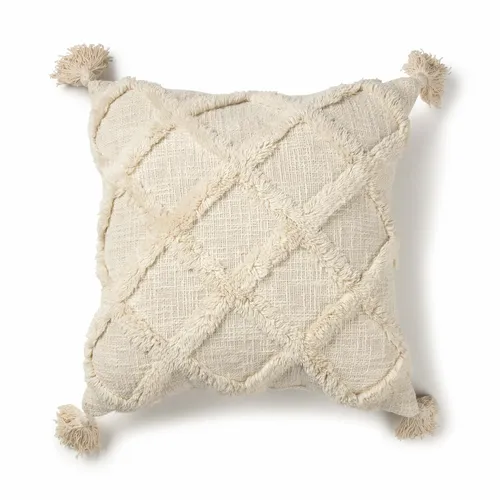 Tufted Trellis Throw Pillows