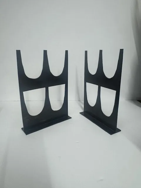 Metal Sculptural Bookends