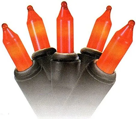 Orange Halloween Lights