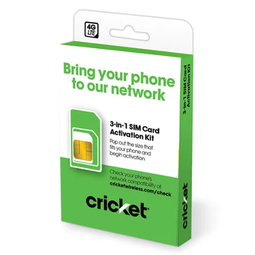 Universal SIM Card Activation Kit