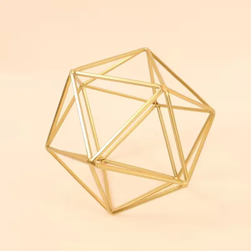 Decorative Shape Metallic Gold