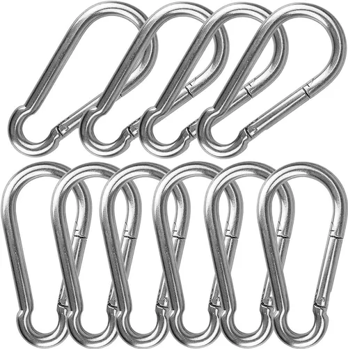 Carabiner Clip with Rope Attachment