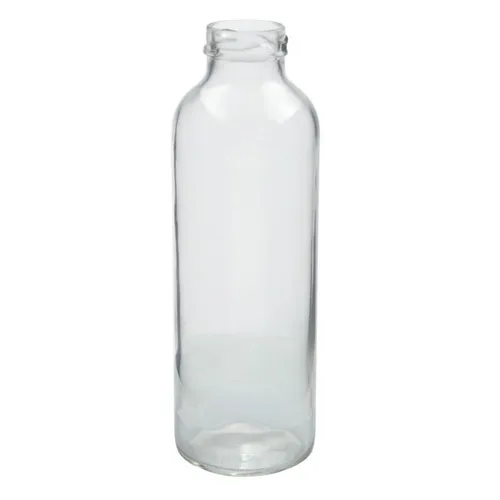 Clear Glass Juice Bottles