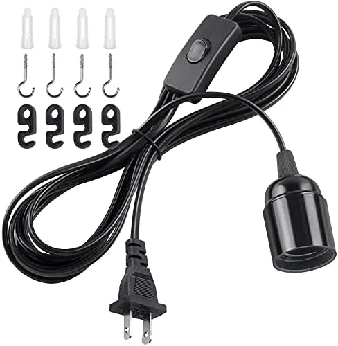 Hanging Pendant Light Cord Kit