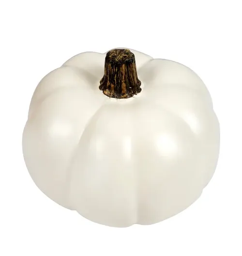 White Artificial Pumpkin