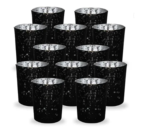 Speckled Black Votives 