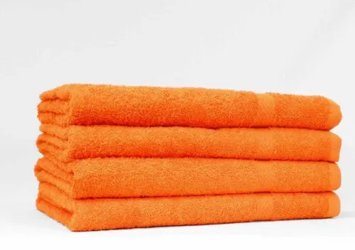 27 x 52 Orange Bath Towel Set 