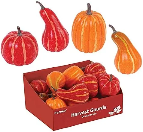 Artificial Gourds and Pumpkins