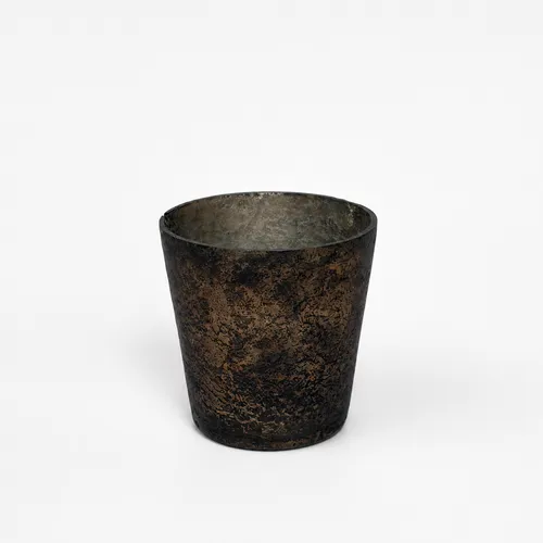 Glass Gold Votive