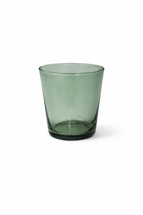 Dark Teal Drinking Glass