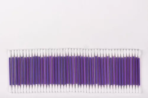 Purple Cotton Swabs 