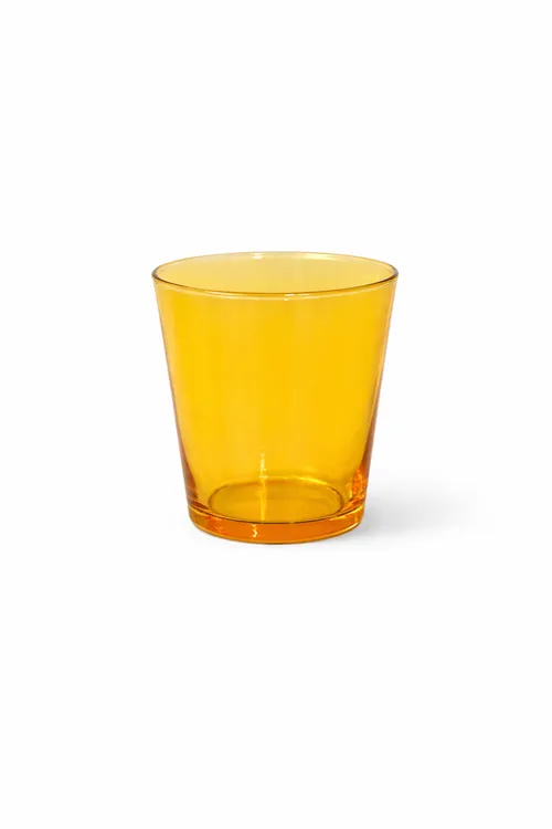 Amber Drinking Glass