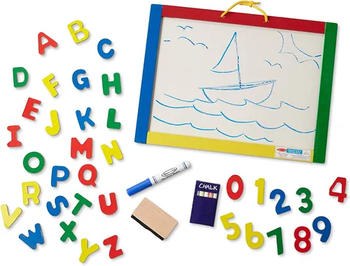 Magnetic Chalkboard and Dry-Erase Board