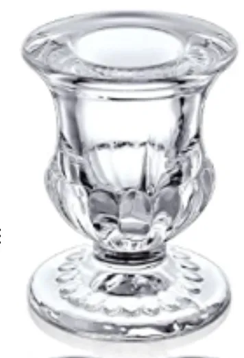 Glass Taper Candleholder