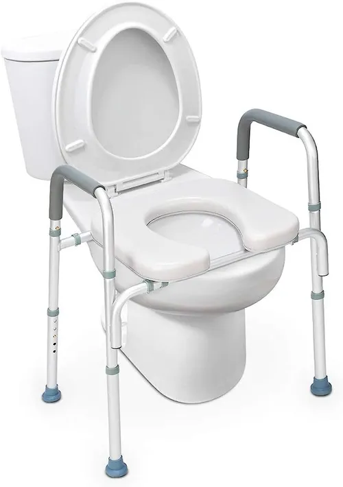Over Toilet and Shower Seat - Rigid No Wheels