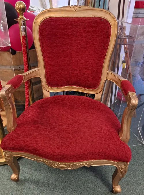Antique Red Chairs