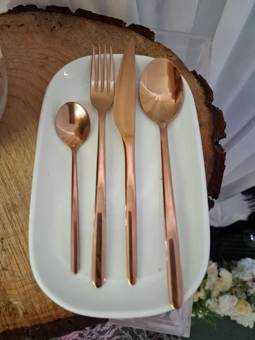 Dinner Fork Rose Gold (must be returned rinsed)
