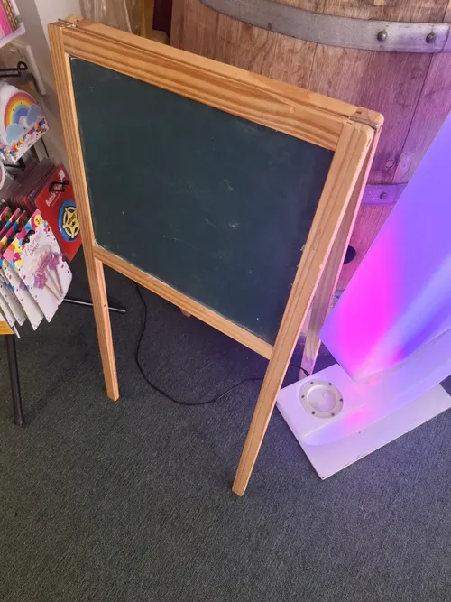 Small Chalk Board/ White Board Easel
