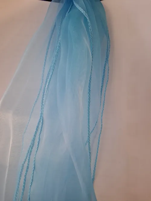 Blue (Light) Organza Sash