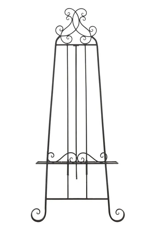 Wrought Iron Wedding Easel 155cmH