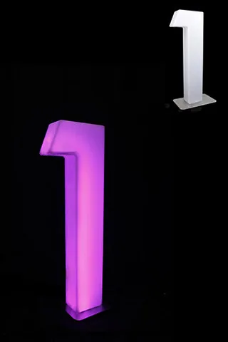 LED Number 1 with remote/adapter