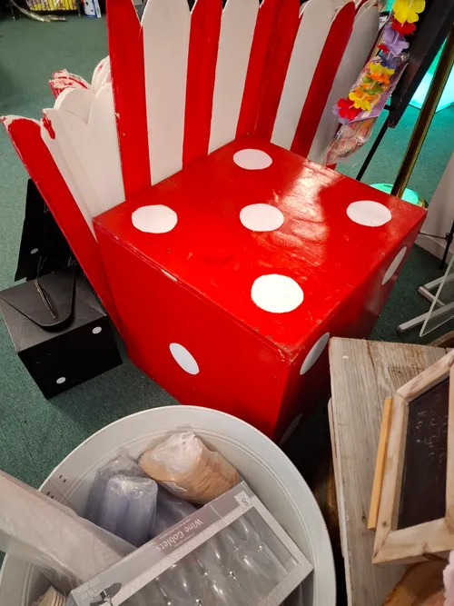 Dice Prop Red