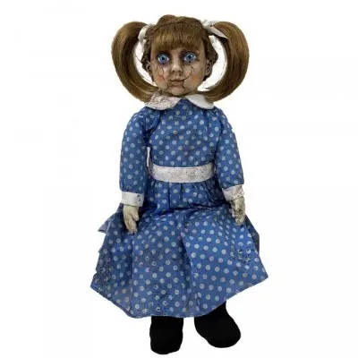 Charlotte Doll Head Turning; Talking Halloween 52cm