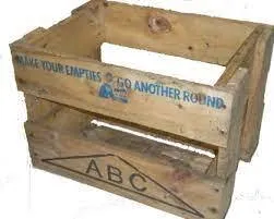 Rustic Beer Crates Natural or Painted