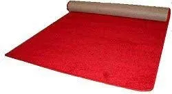 Red Carpet 12mtr Plush (only to be used indoors) (Cleaning fee may apply)