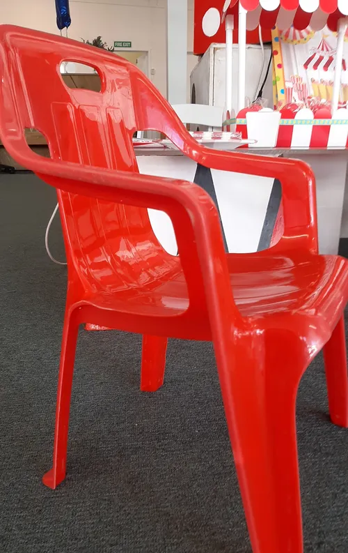 Kids Plastic Chairs Red