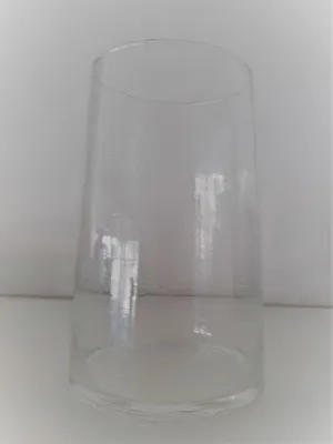 Cylinder Vase Wider Base 19cmH x 10cmW