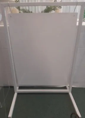 Acrylic Disk White Rectangle 570x800mm