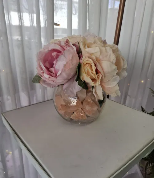Artificial Flower Centerpiece Round