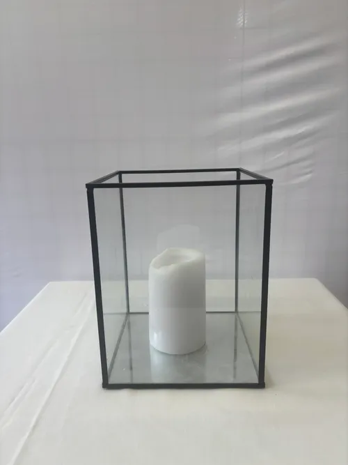Glass Mirror Box 20cmH x 15cmW