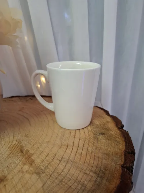 White Coffee Mug - Conical