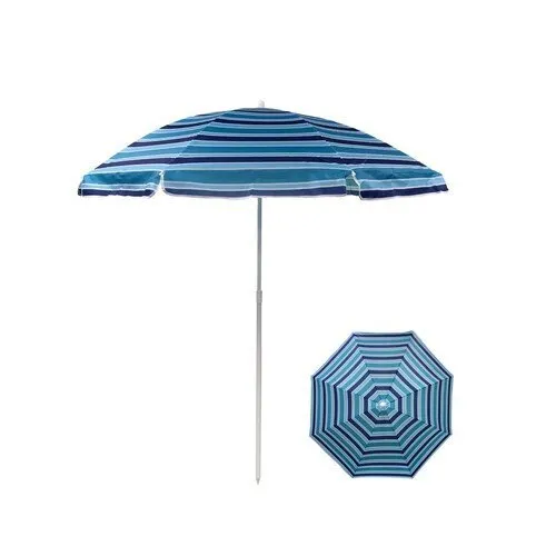 Umbrella 1.6mtr Blue strip