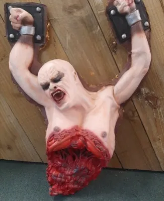 Hanging Man Half Missing halloween