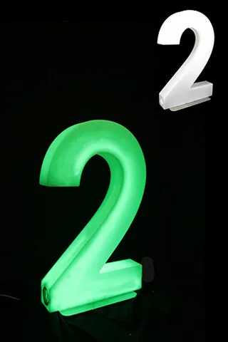 LED Number 2 with remote/adapter