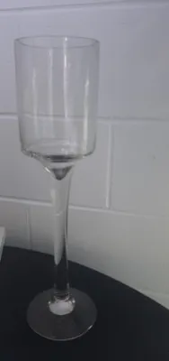 Candle Holder Tall Glass 40cmH x 10cmD