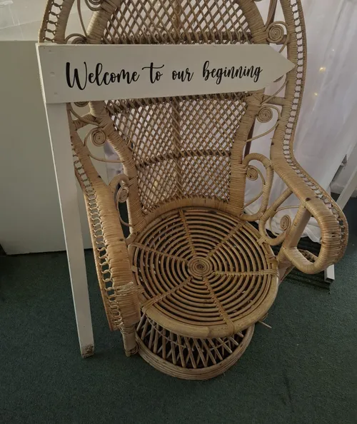 Welcome to Our Beginning Sign