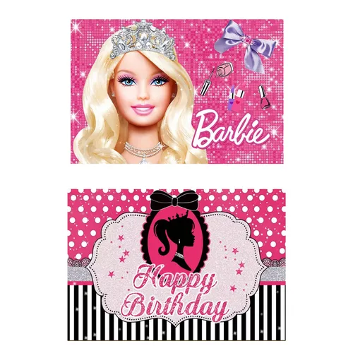 Barbie Backdrop & Lightweight Backdrop Stand (Choose Style)