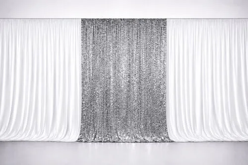 Silver Glam Draping (Choose Size)