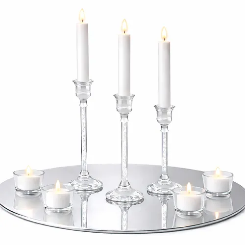 Acrylic Taper Centerpiece
