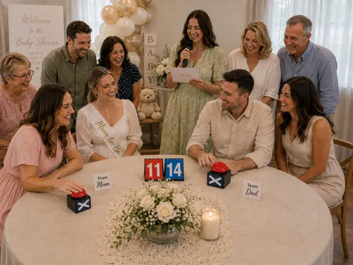 Baby Shower/Gender Reveal Buzzer Quiz Game