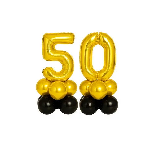 Adult Double Digit Balloon Centerpiece
