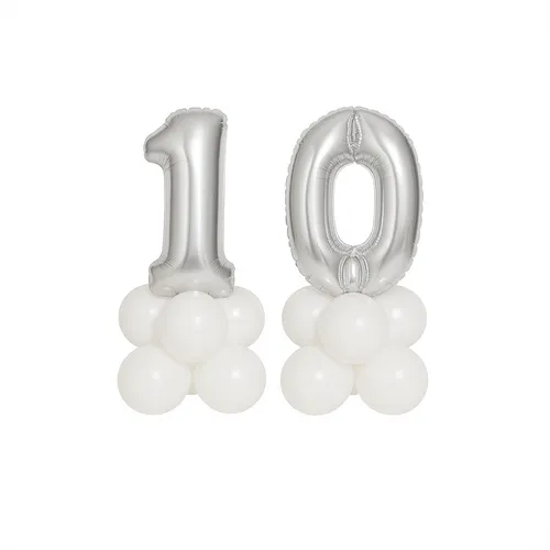 Children's Double Digit Balloon Table Centerpiece