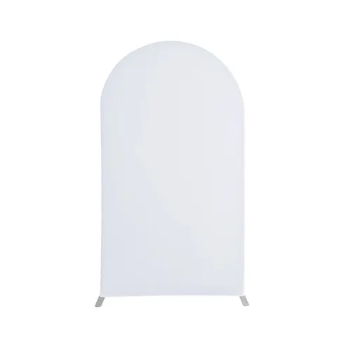 7ft Arch Frame & White Cover 