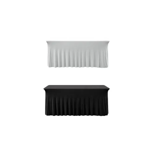 5/6ft Premium Pleated Head/Cake Table Cover (Choose Colour)